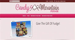 Desktop Screenshot of candymountainfudge.com